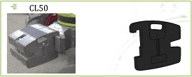 Claas traktor tömeg 50 kg - CL50