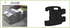 Claas traktor tömeg 52 kg jobb - CL52D