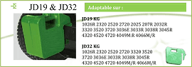 John Deere traktor tömeg 19 KG - JD19