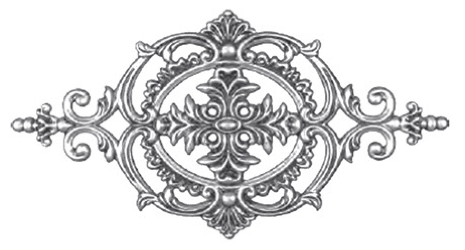 Palmetta öntvény 158